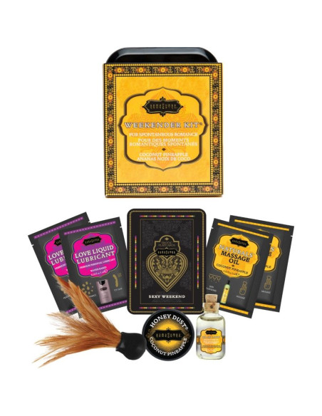 KAMASUTRA WEEKENDER TIN KIT COCO Y PINA