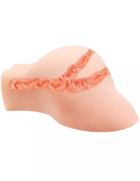 CRAZY BULL VAGINA Y ANO CON MALLA REALISTA CON VIBRACION