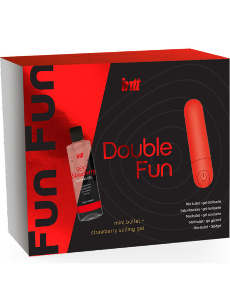 INTT RELEASES DOUBLE FUN KIT CON BALA VIBRADORA Y GEL DE MASAJE FRESA