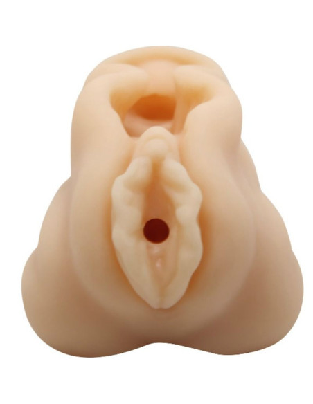 BAILE MINI MASTURBADOR MASCULINO DISENO LABIOS VAGINA