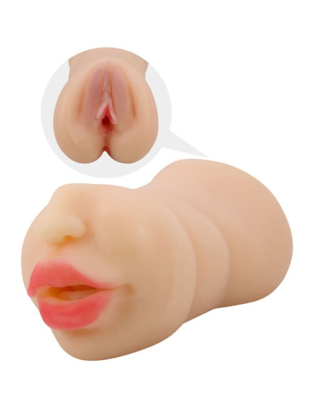 CRAZY BULL ZOEY MASTUBADOR EN FORMA DE VAGINA DOBLE ENTRADA