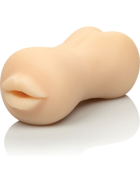 CALEXOTICS STROKE IT MASTURBADOR DOBLE BOCA ANO