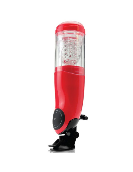 EXTREME TOYZ PDX MEGA BATOR USB MASTURBADOR MASCULINO BOCA ROJO