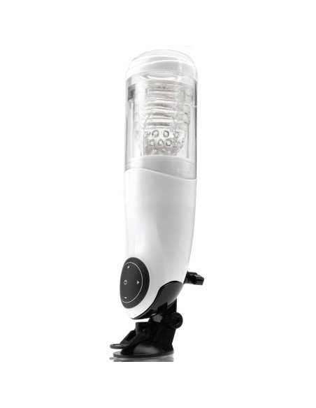 EXTREME TOYZ PDX MEGA BATOR USB MASTURBADOR MASCULINO VAGINA BLANCO