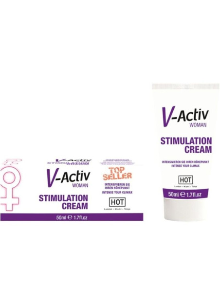 HOT V ACTIV CREMA ESTIMULADORA MUJER 50ML