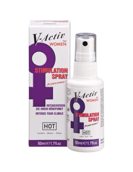 HOT V ACTIV SPRAY POTENCIADOR MUJER 50ML