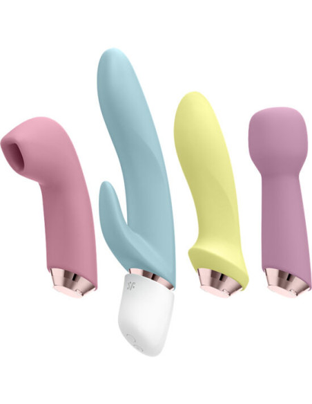 SATISFYER MARVELOUS FOUR SET VIBRADOR SUCCIONADOR