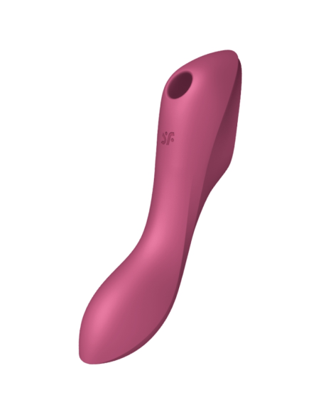 SATISFYER CURVY TRINITY 3 ESTIMULADOR Y VIBRADOR ROJO