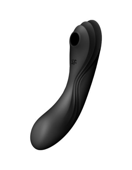 SATISFYER CURVY TRINITY 4 ESTIMULADOR Y VIBRADOR NEGRO