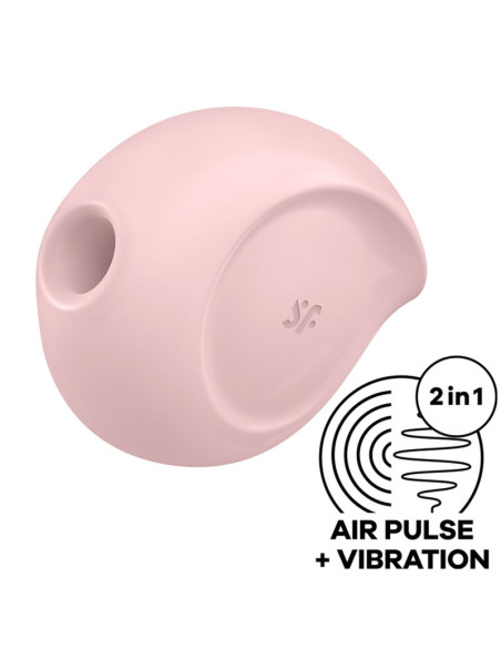 SATISFYER SUGAR RUSH ESTIMULADOR Y VIBRADOR ROSA