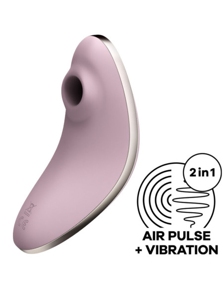 SATISFYER VULVA LOVER 1 ESTIMULADOR Y VIBRADOR VIOLETA