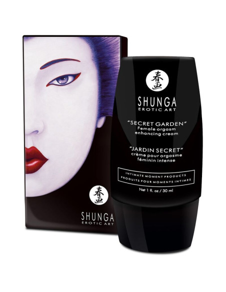 SHUNGA CREMA ORGASMO FEMENINO INTENSO JARDIN SECRETO
