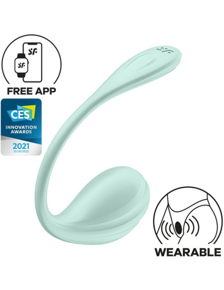 SATISFYER SMOOTH PETAL ESTIMULADOR PUNTO G VERDE AGUA APP GRATUITA