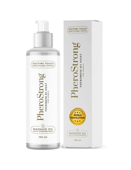 PHEROSTRONG ACEITE DE MASAJE BY NIGHT PARA MUJER 100 ML