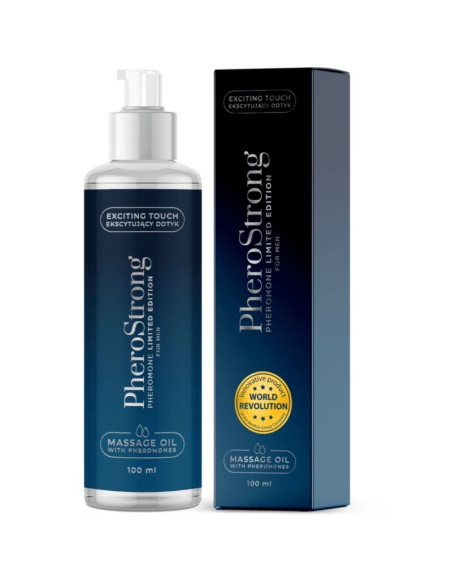 PHEROSTRONG ACEITE DE MASAJE LIMITED EDITION PARA HOMBRE 100 ML