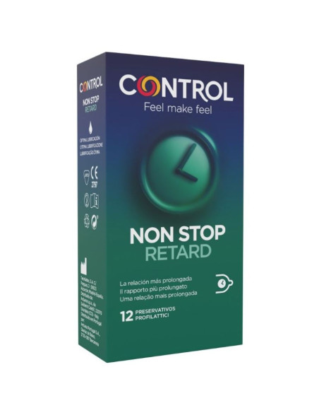 CONTROL NON STOP RETARD PRESERVATIVOS 12 UNIDADES