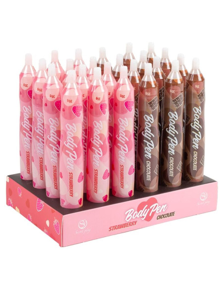 SECRET PLAY EXPOSITOR BODY PEN 24 UNIDADES