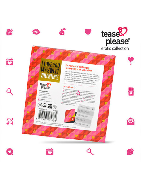 TEASE PLEASE VALENTINE ADVENT CALENDAR