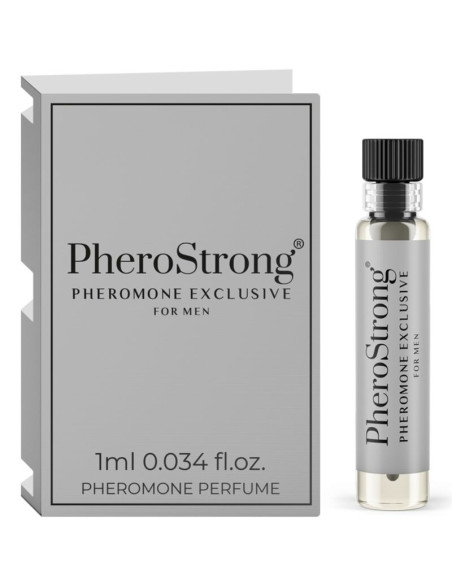 PHEROSTRONG PERFUME CON FEROMONAS EXCLUSIVE PARA HOMBRE 1 ML