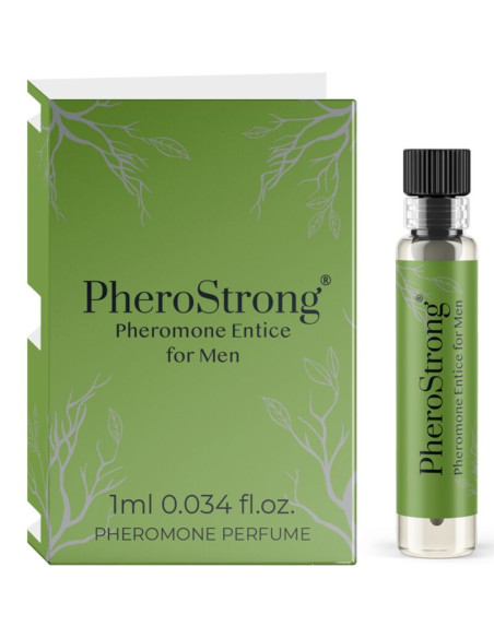PHEROSTRONG PERFUME CON FEROMONAS ENTICE PARA HOMBRE 1 ML