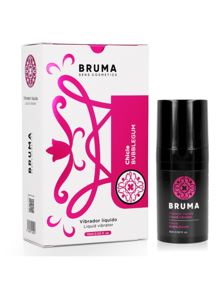 BRUMA VIBRADOR LIQUIDO ULTRA DESLIZANTE CHICLE 15 ML