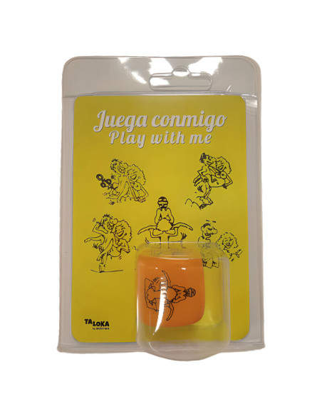 DIABLO PICANTE DADO KAMASUTRA DE ACCION NARANJA