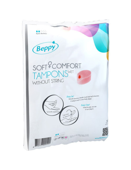 BEPPY TAMPONES LUBRICADOS 30 UDS