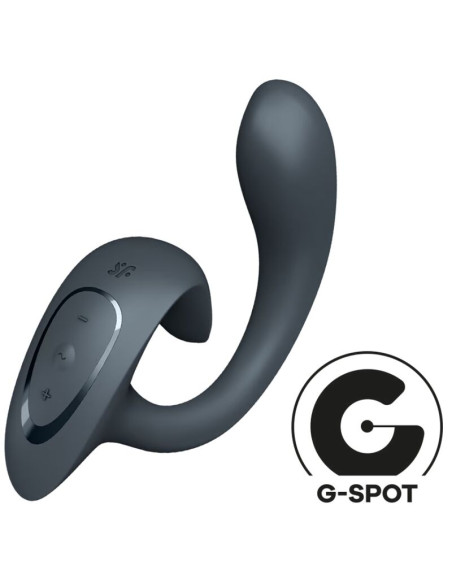 SATISFYER G FOR GODDESS 1 VIBRADOR RABBIT GRIS OSCURO