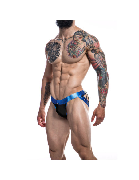 CUT4MEN JOCKSTRAP DESIRE CUERO AZUL S