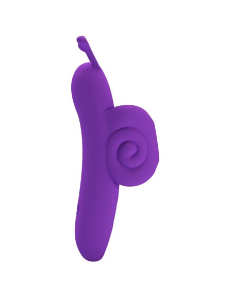 PRETTY LOVE SNAIL PODEROSO ESTIMULADOR DE DEDO MORADO