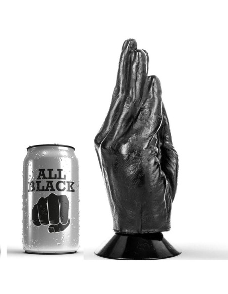 ALL BLACK DILDO FISTING 21 CM
