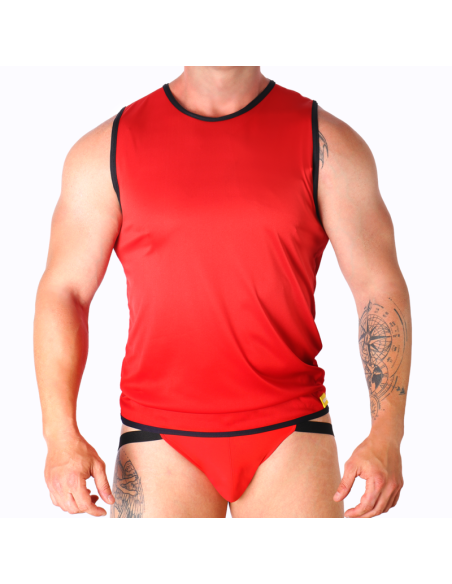 MACHO CAMISETA ROJA L XL