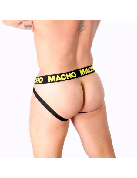 MACHO MX25A JOCK AMARILLO LYCRA S