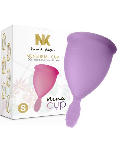 NINA KIKI COPA MENSTRUAL TALLA S LILA