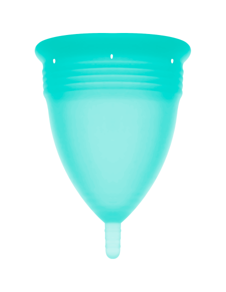 STERCUP COPA MENSTRUAL FDA SILICONA TALLA L AQUAMARINA