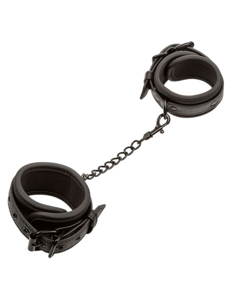 CALEXOTICS NOCTURNAL ESPOSAS CUERO AJUSTABLE NEGRO