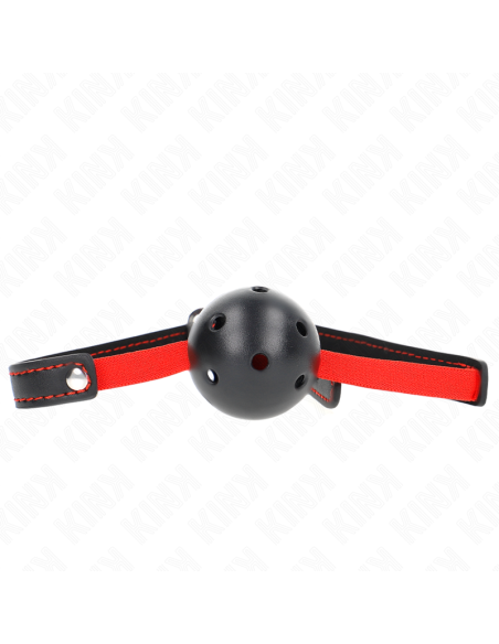 KINK MORDAZA DE BOLA 45 CM DURA HUECA CON CINTURAN ELASTICO 56 x 15 CM