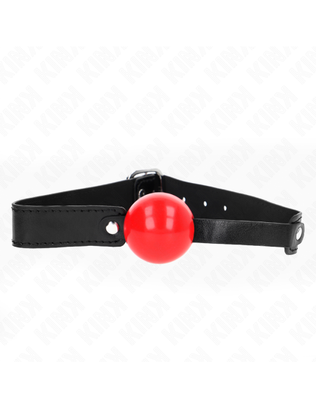 KINK MORDAZA DE BOLA 4 CM SUAVE DE TPE MODELO 1 66 x 25 CM AJUSTABLE 41 61 CM