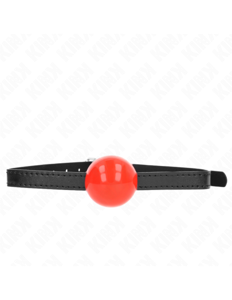 KINK MORDAZA DE BOLA 4 CM SALIDA SIMPLE ROJO 65 x 15 CM