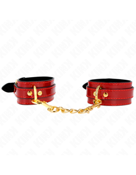 KINK MUAEQUERAS JOANNA ANGEL ROJO AJUSTABLE CON CADENA DORADO 165 26 CM X 4 CM