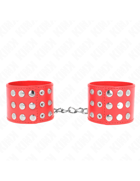 KINK MUAEQUERAS CON CIERRE A PRESIAN AJUSTABLE ROJO 19 24 CM X 55 CM