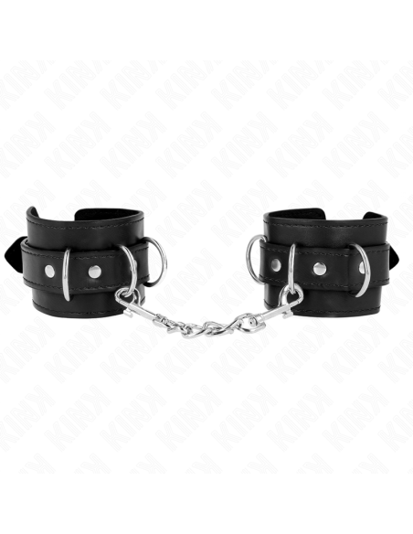 KINK MUAEQUERAS CON 3 ANILLAS EN D AJUSTABLE NEGRO 175 25 CM X 6 CM