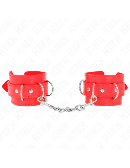 KINK MUAEQUERAS CON 3 ANILLAS EN D AJUSTABLE ROJO 175 25 CM X 6 CM