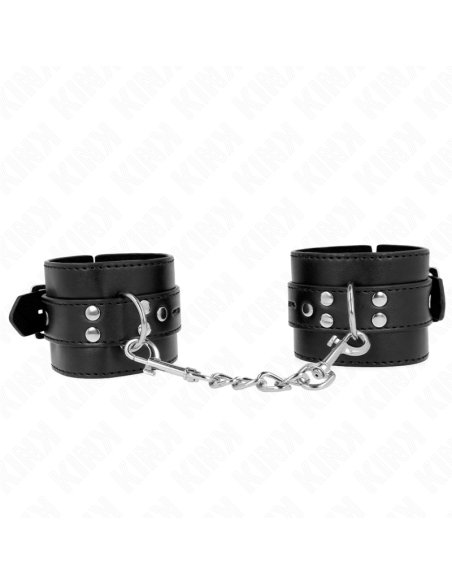 KINK MUAEQUERAS NEGRO CON CORREA NEGRO AJUSTABLE 17 28 CM X 6 CM
