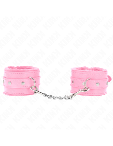 KINK MUAEQUERAS FORRADAS PREMIUM ROSA CON CORREA ROSA AJUSTABLE 17 29 CM X 6 CM