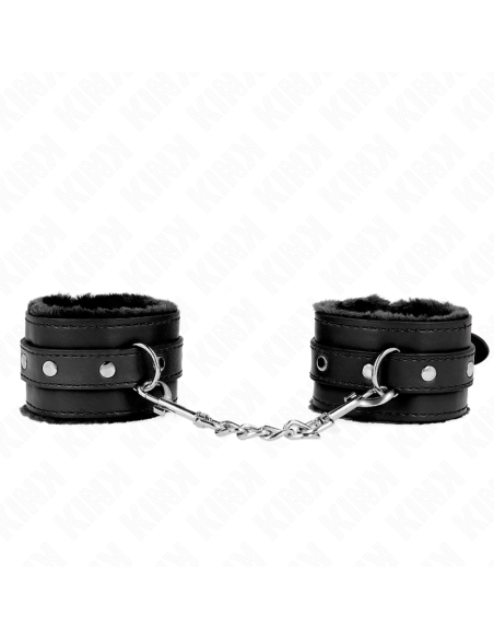 KINK MUAEQUERAS FORRADAS PREMIUM NEGRO CON CORREA NEGRO AJUSTABLE 17 29 CM X 6 CM