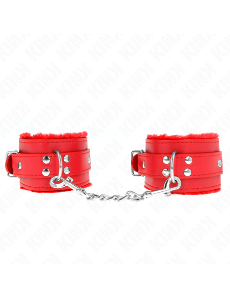 KINK MUAEQUERAS FORRADAS ROJO CON CORREA ROJO AJUSTABLE 20 29 CM X 55 CM