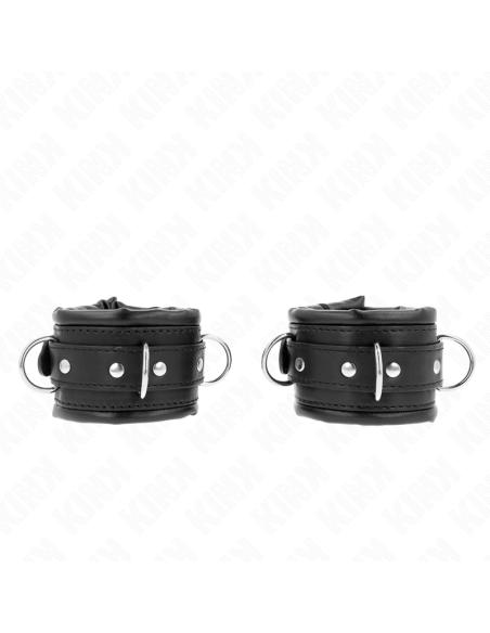 KINK MUAEQUERAS ESTILO HEAVY FORRO NEGRO AJUSTABLE 20 30 CM X 6 CM