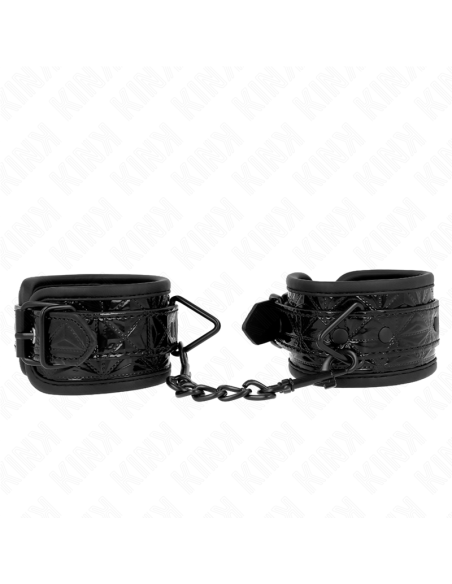 KINK MUAEQUERAS CON PATRAN DE DIAMANTES NEGRO AJUSTABLE 17 26 CM X 55 CM