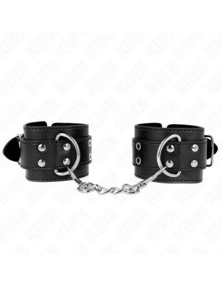 KINK MUAEQUERAS CON DOBLE LANEA DE TACHUELAS NEGRO AUSTABLE 19 26 CM
